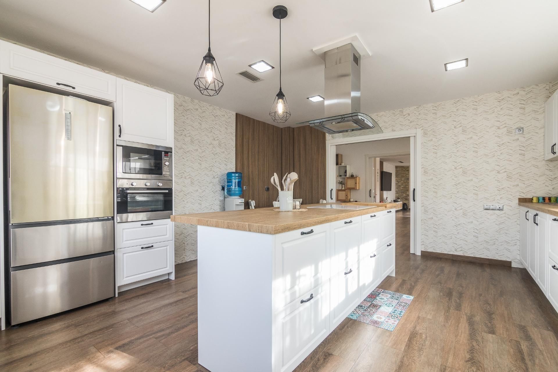 Küche von Haus oder Chalet zum Verkauf in Elche / Elx mit Klimaanlage, Privatgarten und Terrasse