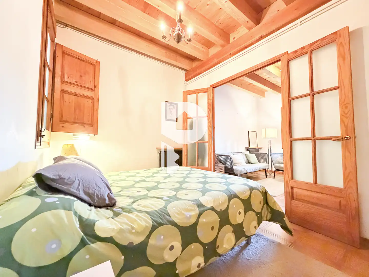 Habitación de Casa adosada en venta en Sant Vicenç Dels Horts con Aire acondicionado, Calefacción y Jardín privado