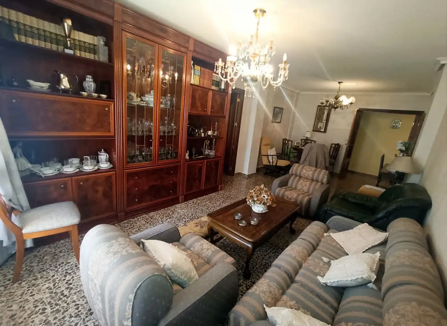 Sala d'estar de Pis en venda en Puertollano amb Moblat