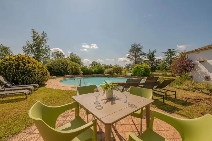 Jardí de Finca rústica en venda en Riudarenes amb Aire condicionat, Calefacció i Jardí privat
