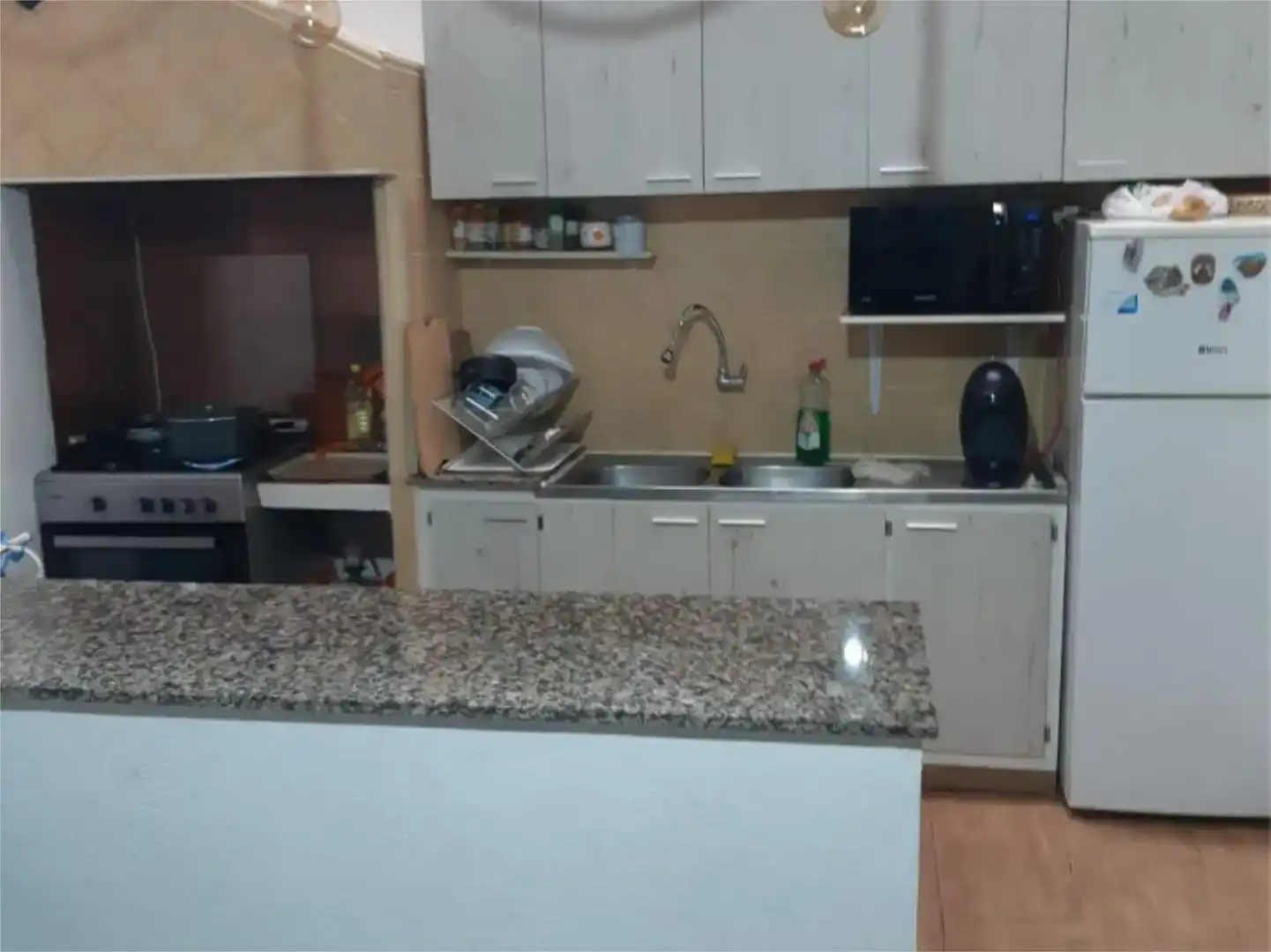 Kitchen of Flat for sale in Canet lo Roig  with Parquet flooring and Furnished