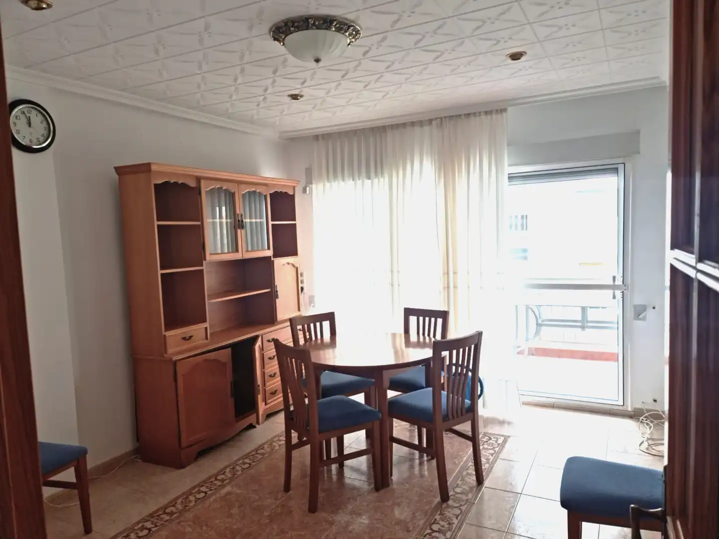 Comedor de Apartamento en venta en Cullera con Calefacción, Amueblado y Horno