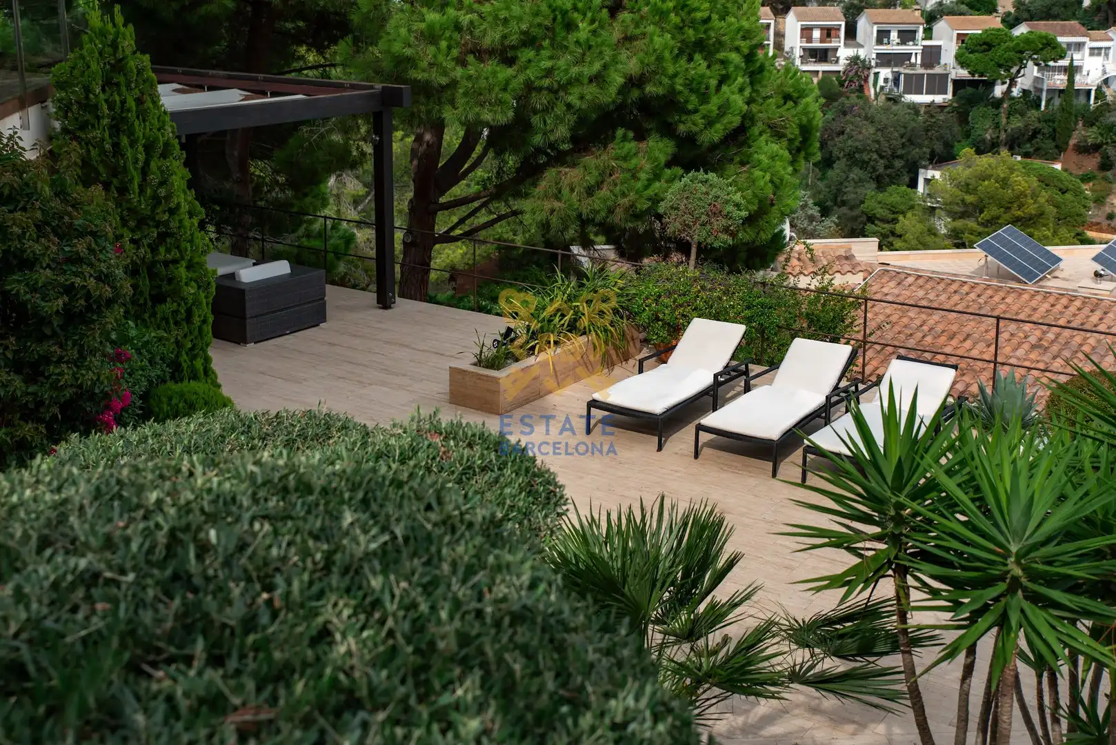 Terrassa de Casa o xalet en venda en Tossa de Mar amb Aire condicionat, Jardí privat i Terrassa