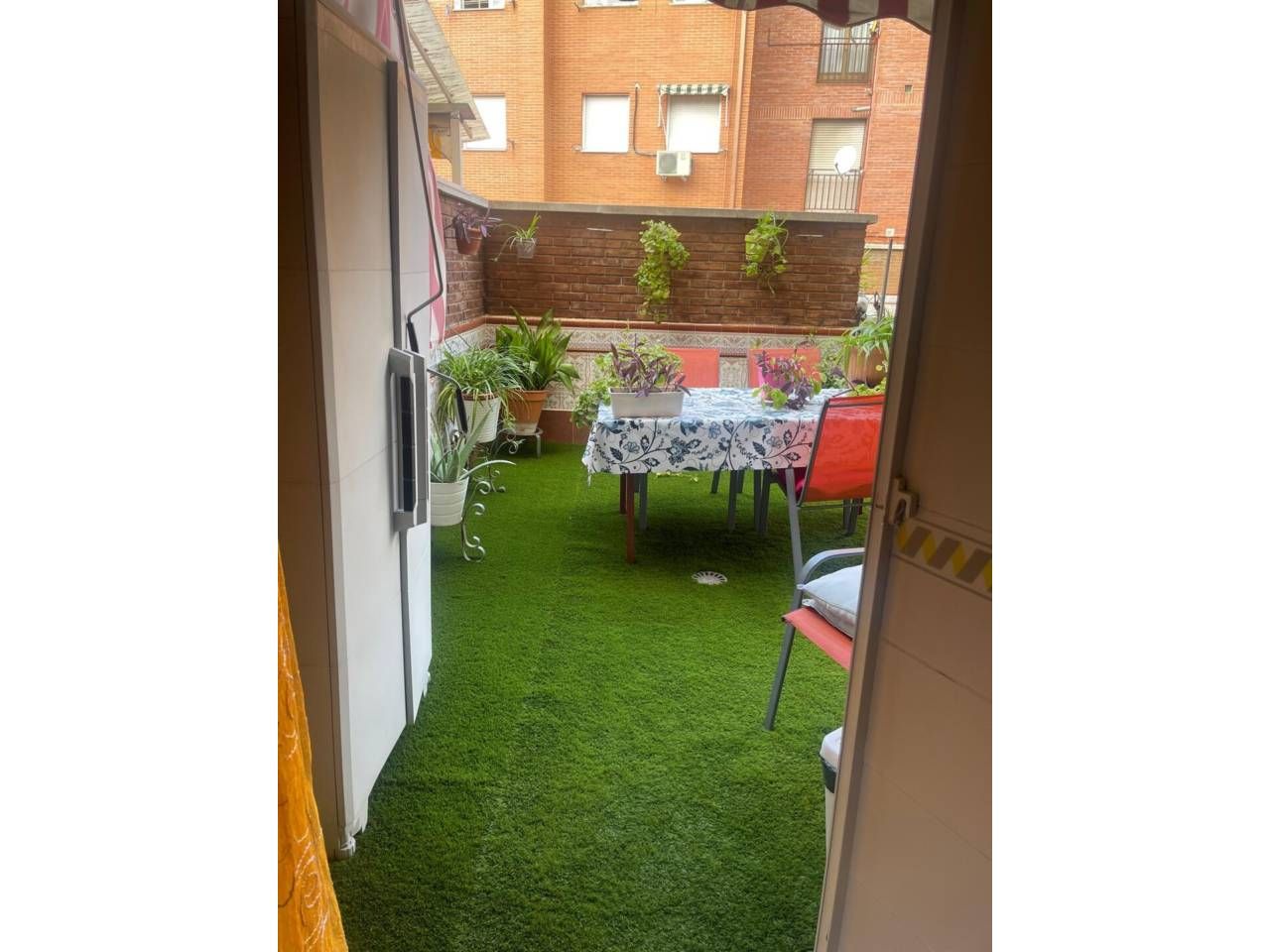 Terrace of Flat for sale in Getafe  with Air Conditioner, Heating and Parquet flooring