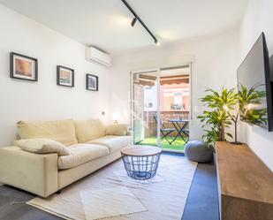 Living room of Flat to rent in  Valencia Capital  with Air Conditioner, Heating and Furnished