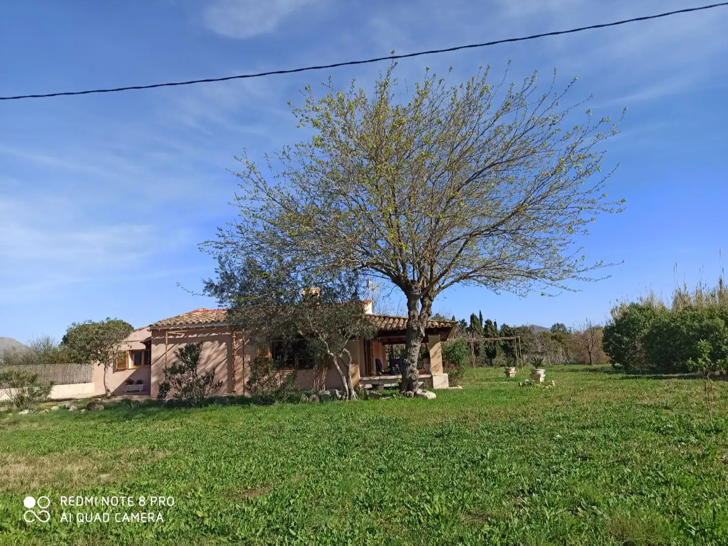 Casa rústica amb jardí de lloguer a Vicente buades 36
