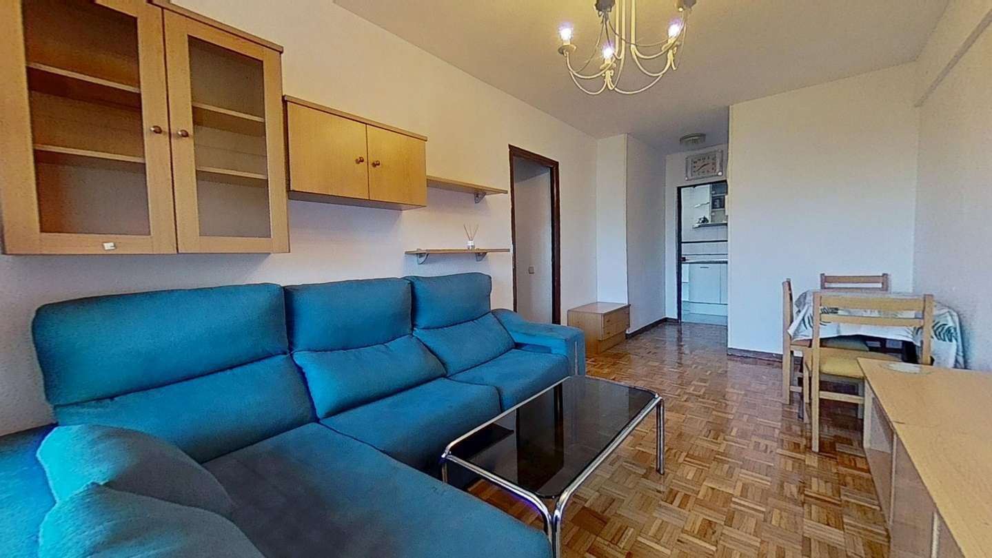 Living room of Flat to rent in  Madrid Capital  with Air Conditioner, Heating and Terrace