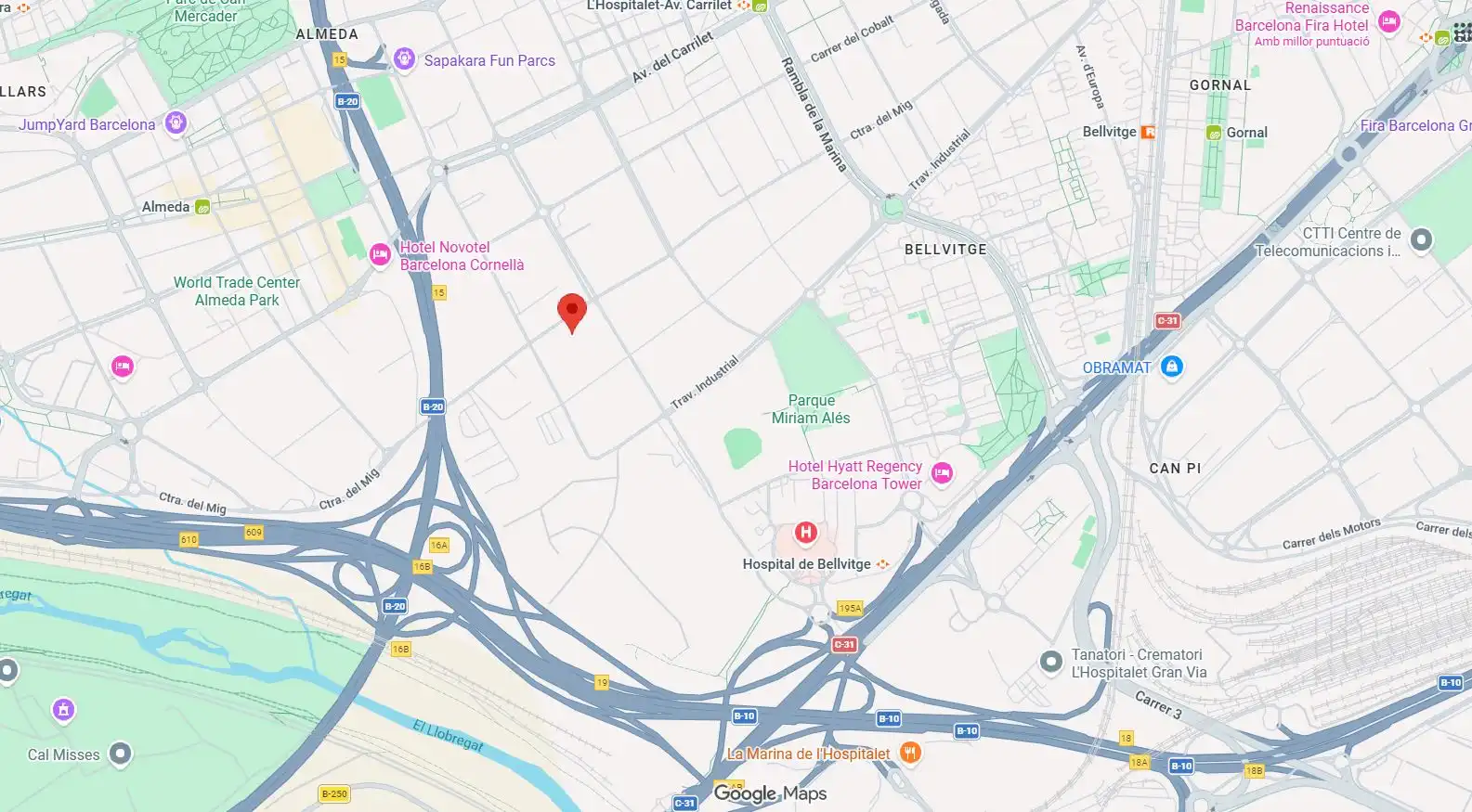 Industrial buildings for rent in Centre