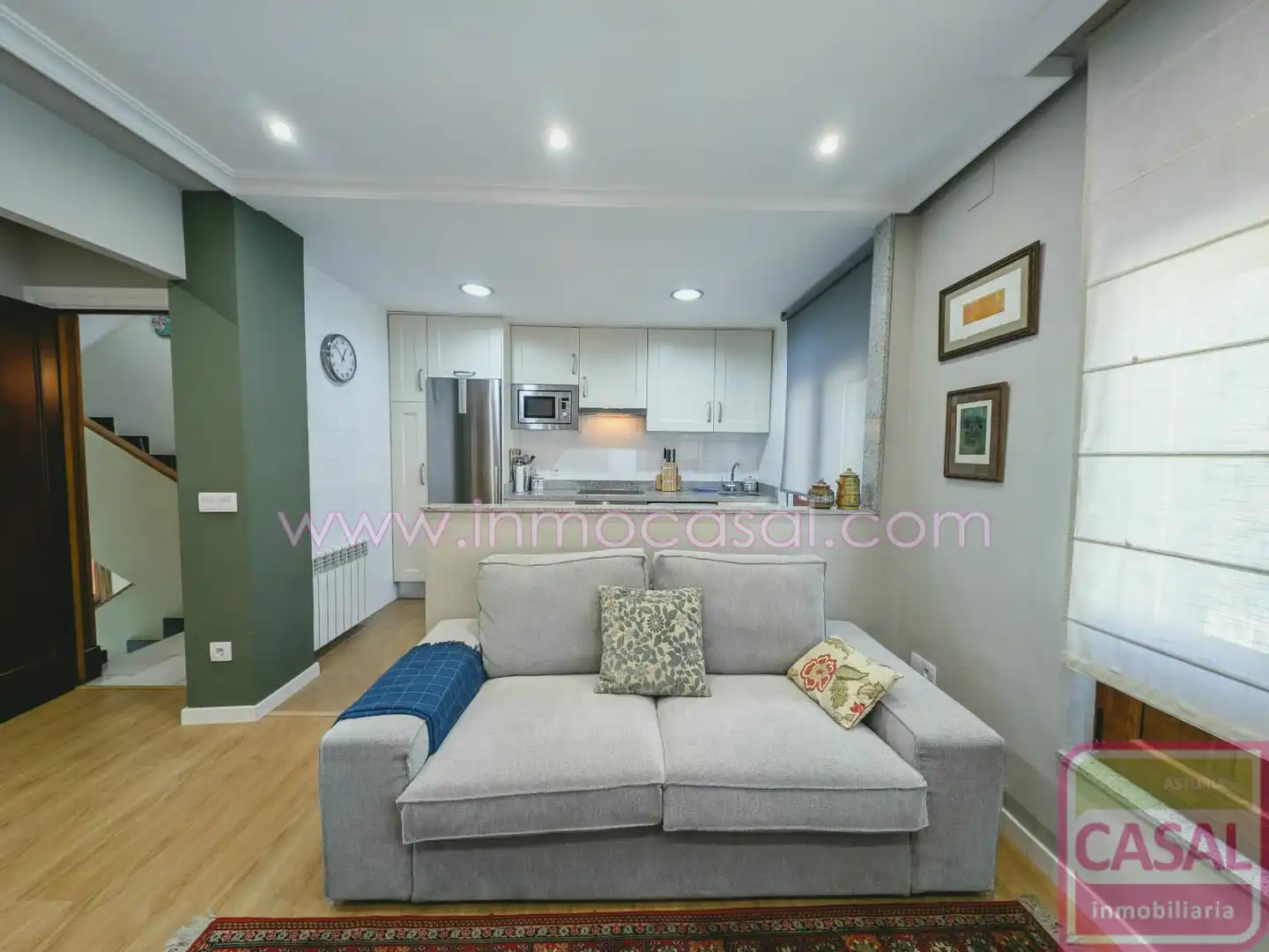 Living room of Houses for sale in Siero  with Heating, Terrace and Furnished
