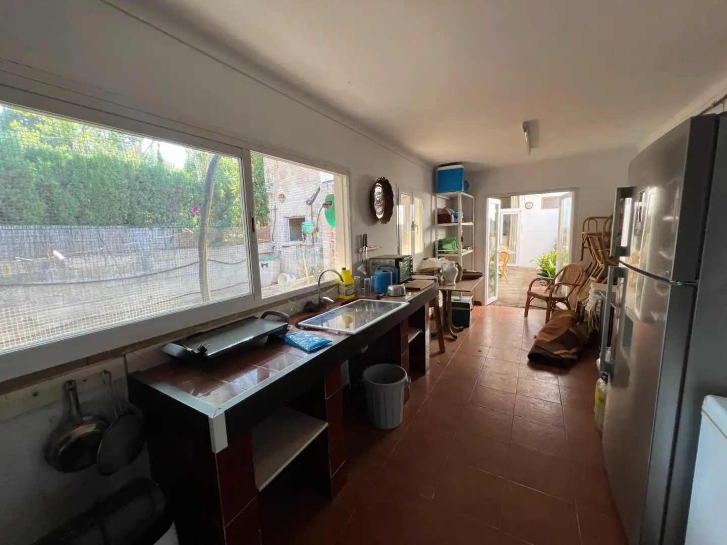 Cuina de Casa o xalet en venda en Pollença amb Terrassa, Traster i Moblat