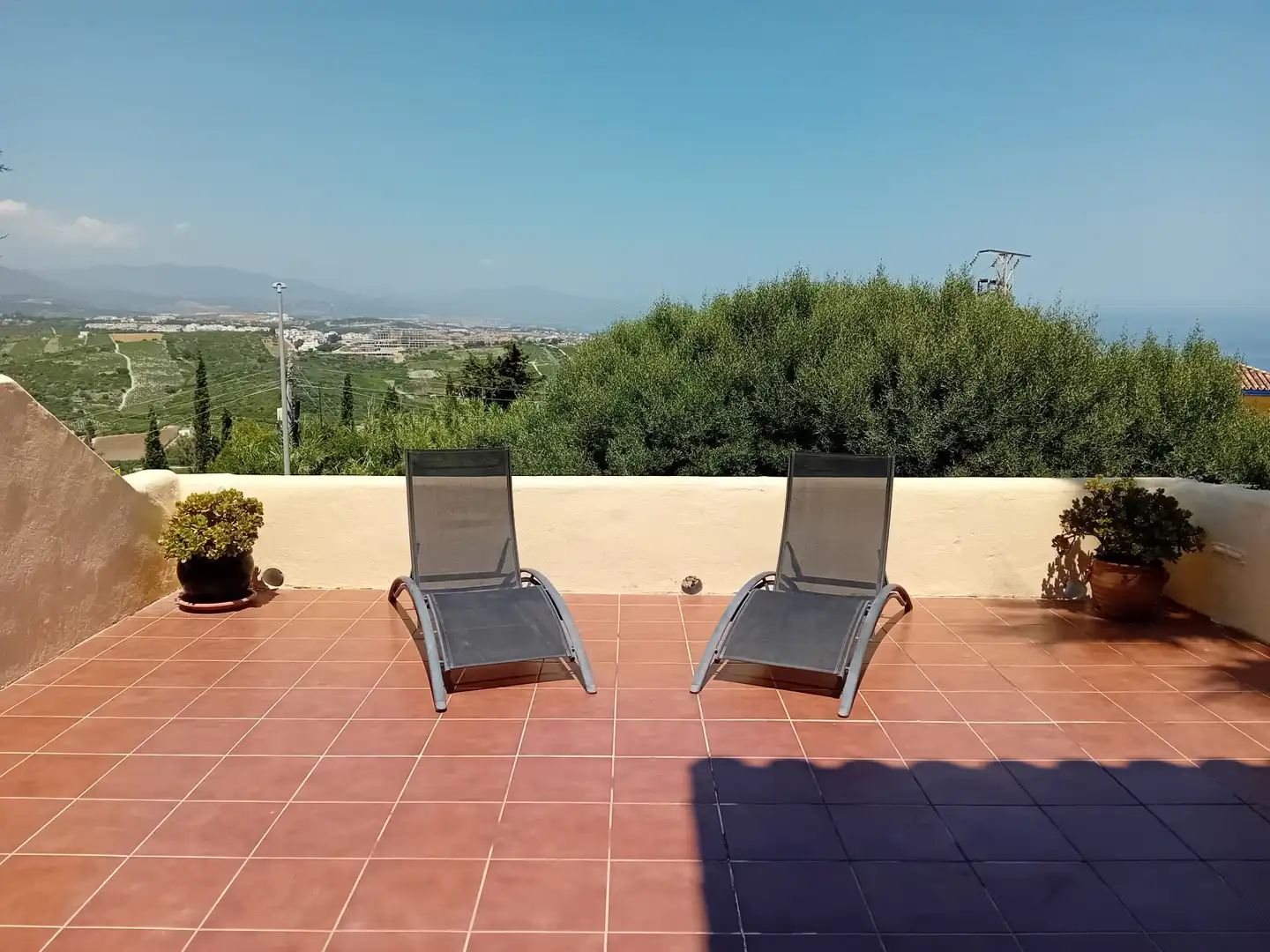 Terrace of Detached homes for sale in Manilva  with Air Conditioner, Private garden and Terrace