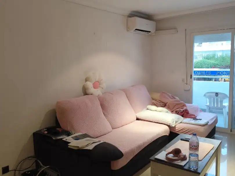 Sala de estar de Piso en venta en Calvià con Aire acondicionado, Terraza y Balcón
