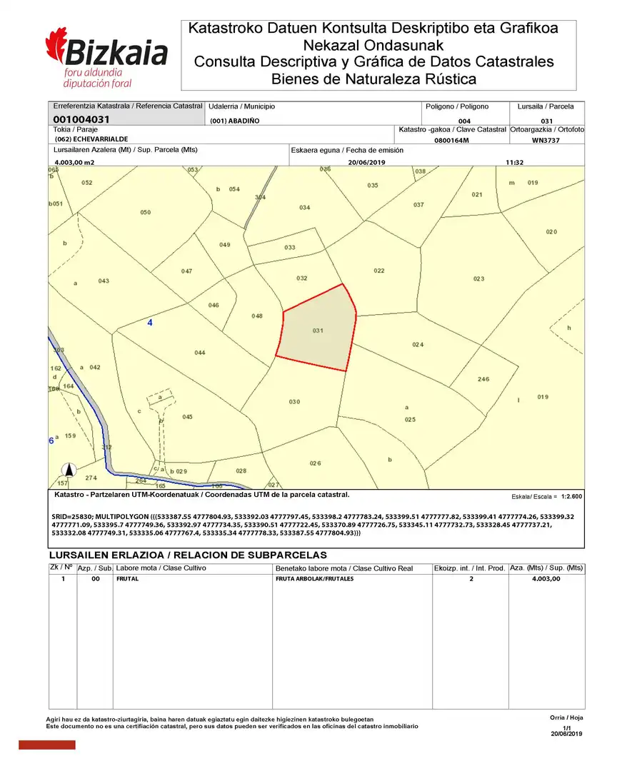 Terreno rustico in vendita a Abadiño, imagen 4