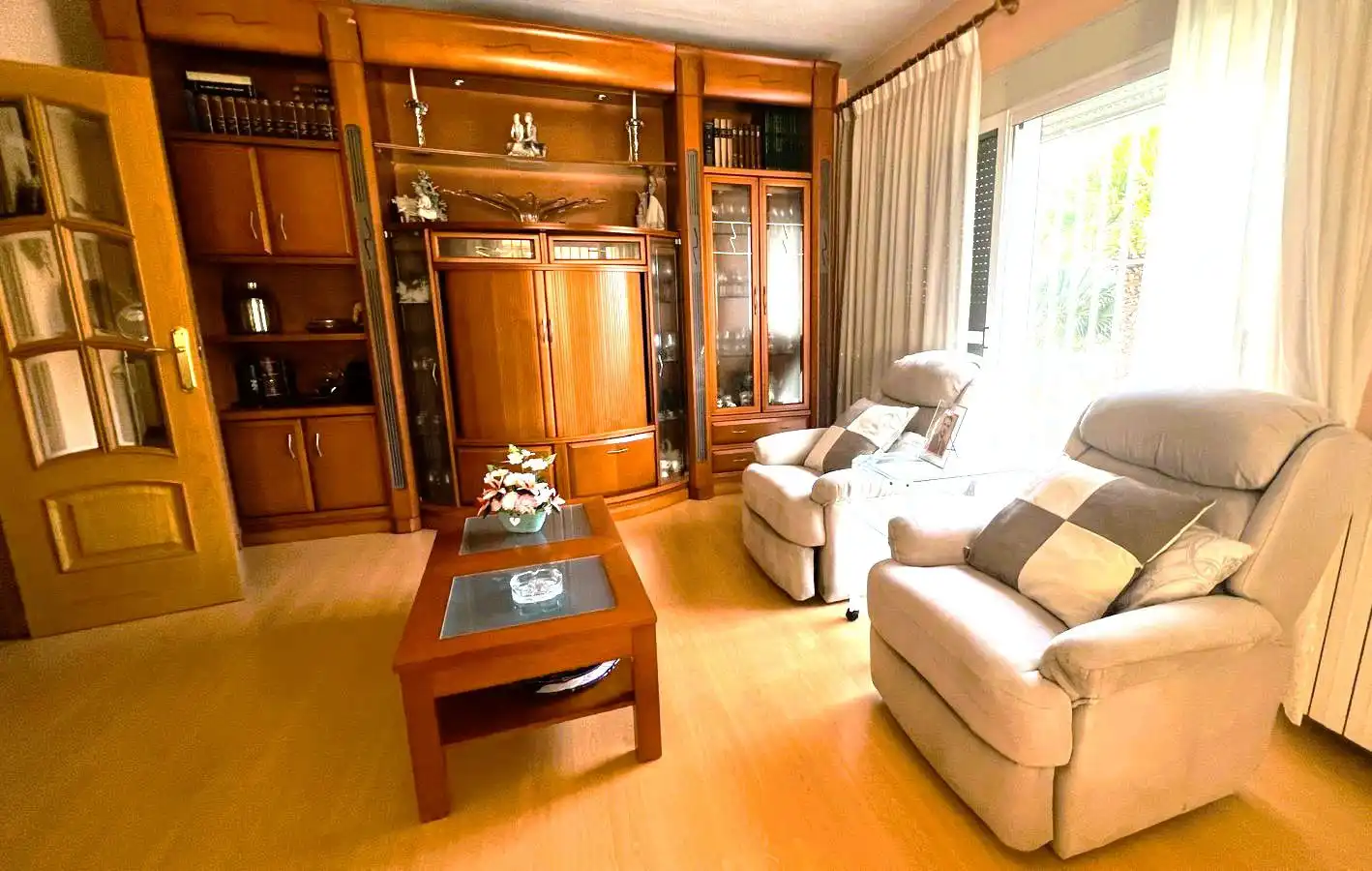 Wohnzimmer von Haus oder Chalet zum Verkauf in Canet d'En Berenguer mit Klimaanlage, Heizung und Privatgarten
