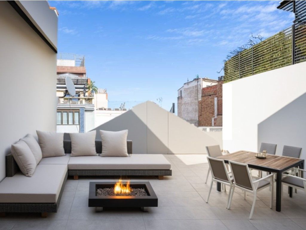 Terrassa de Àtic en venda en  Barcelona Capital