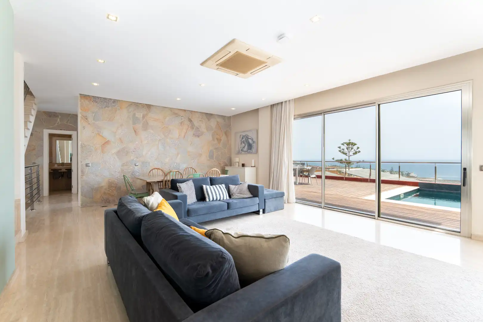 Sala d'estar de Casa o xalet en venda en San Agustín - Bahía Feliz