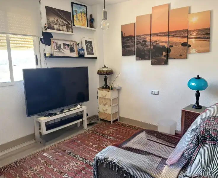 Wohnzimmer von Wohnungen zum Verkauf in El Campello mit Klimaanlage, Heizung und Parkett