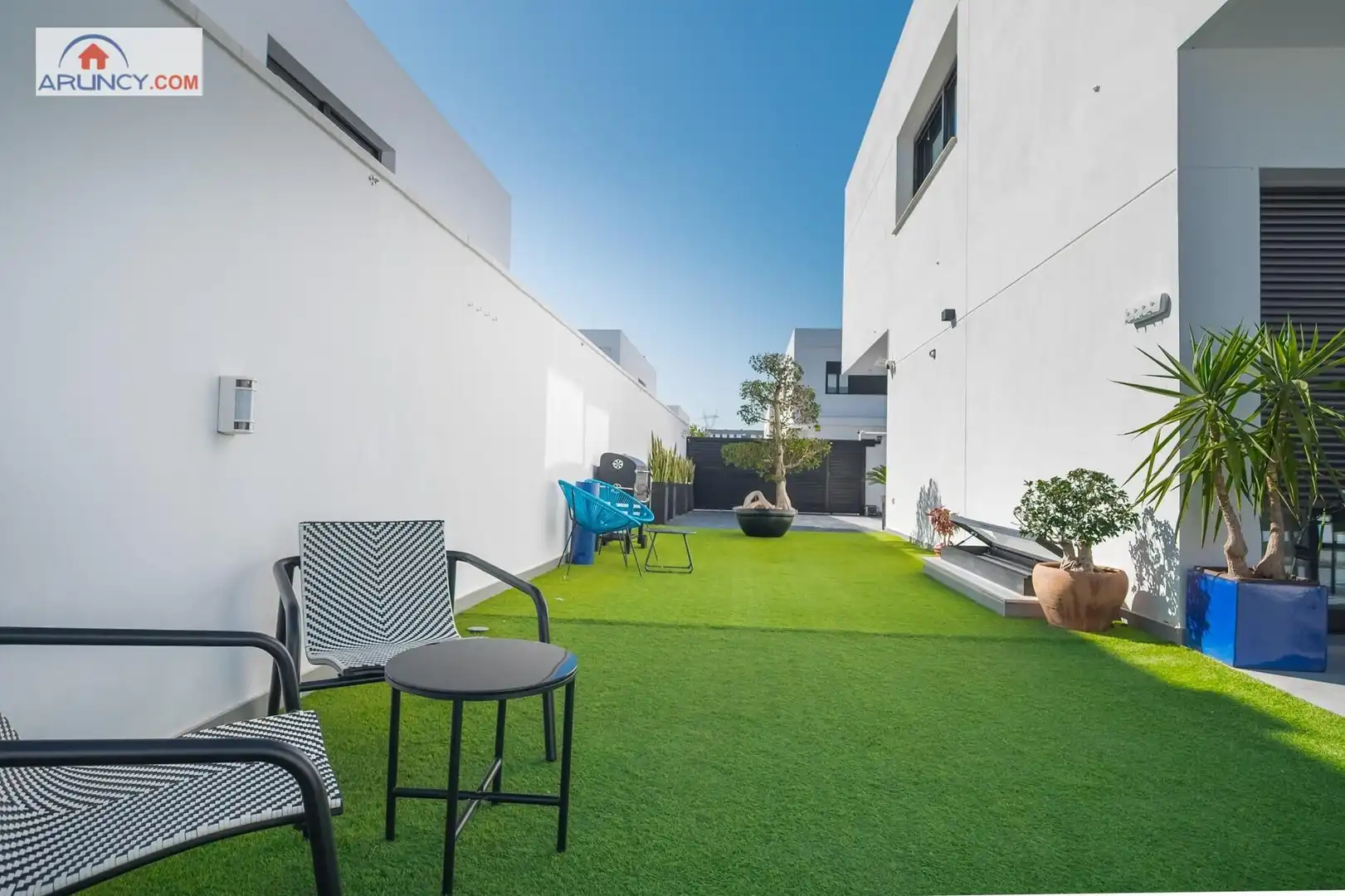 Terraza de Casa adosada en venta en Dos Hermanas con Aire acondicionado, Jardín privado y Terraza