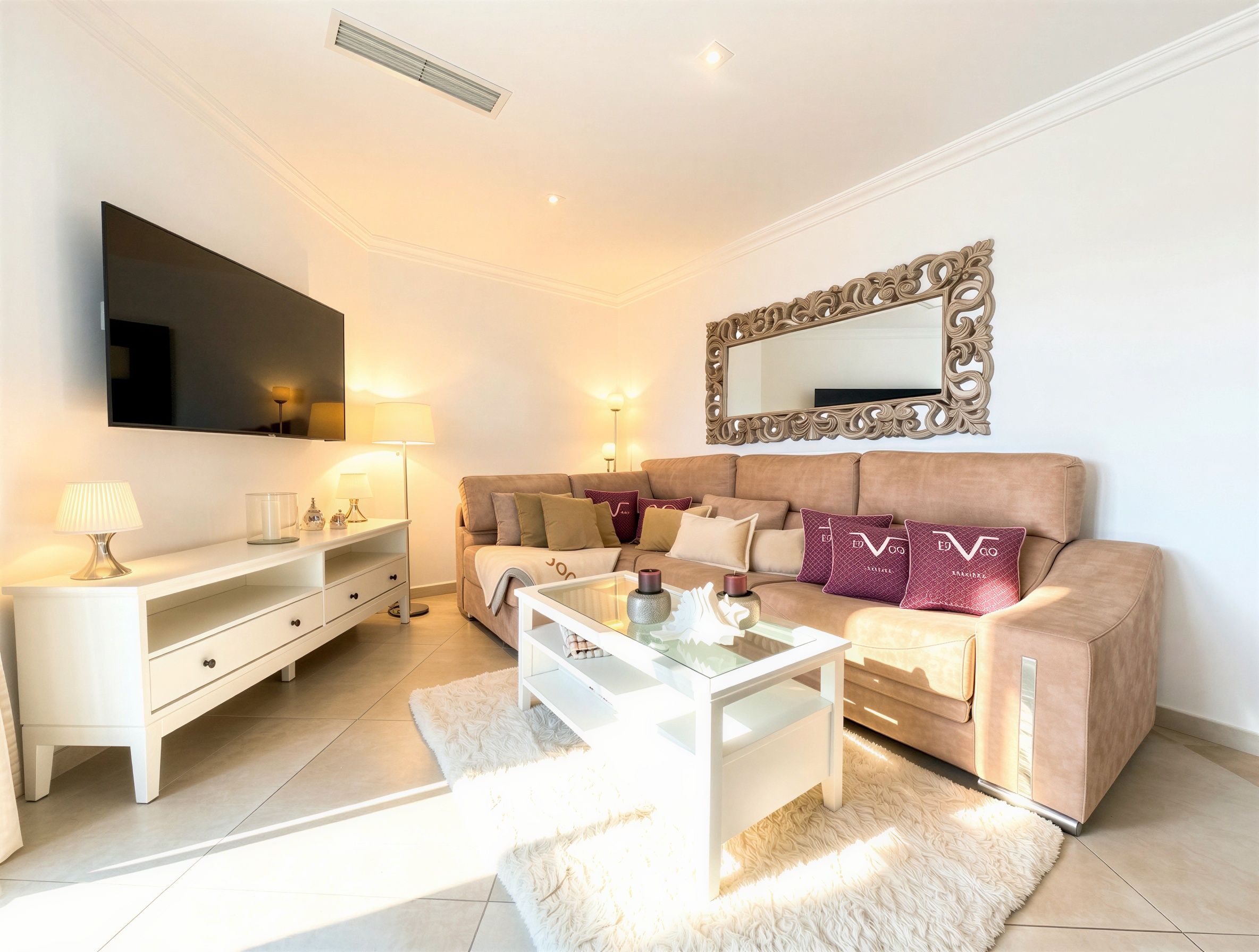 Sala de estar de Ático en venta en  Palma de Mallorca con Aire acondicionado y Alarma