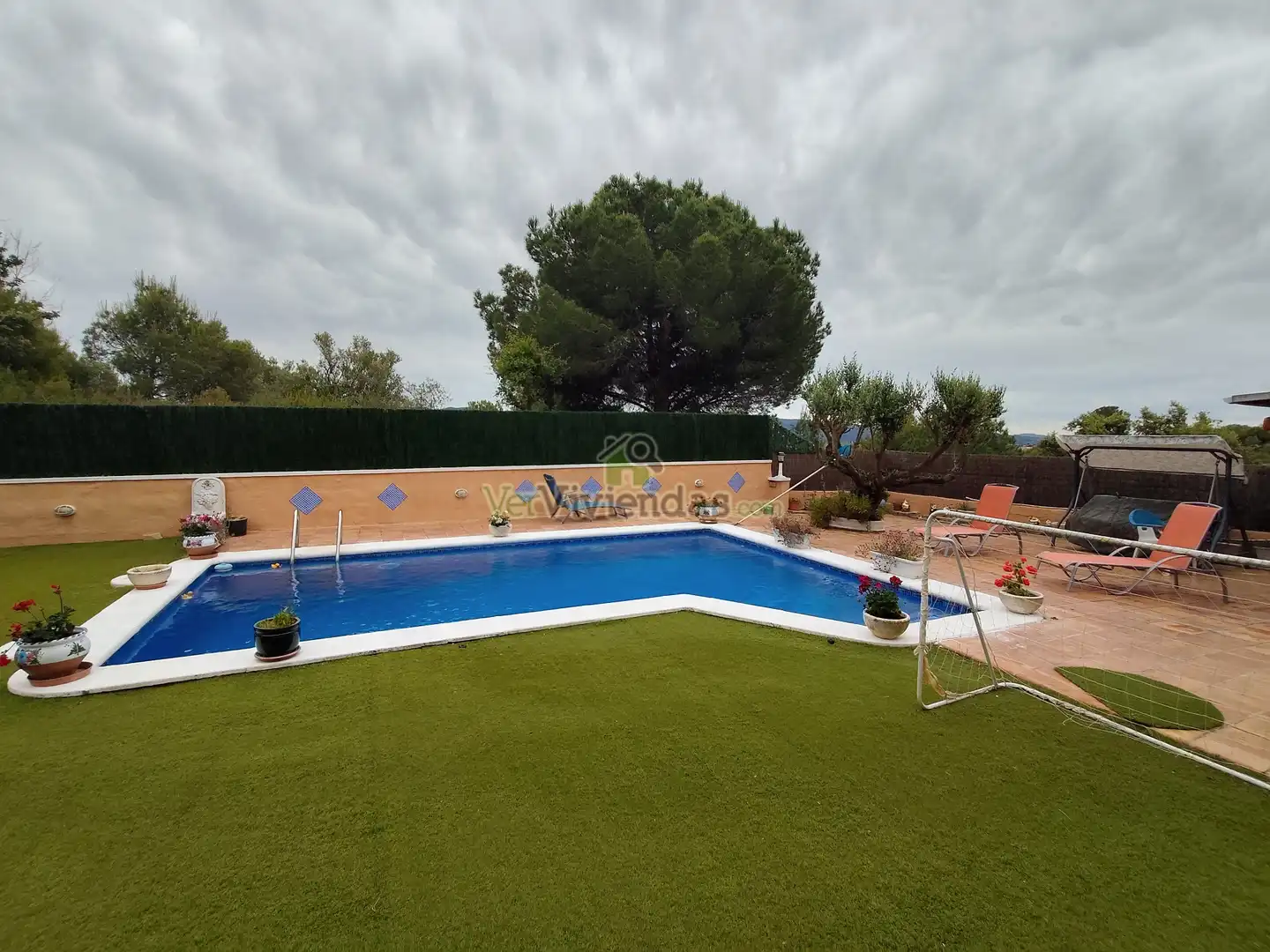 Piscina de Casa o xalet en venda en Masquefa amb Calefacció, Jardí privat i Terrassa