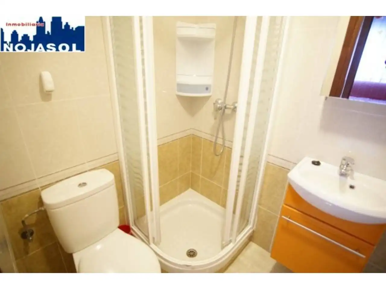 Bathroom of Flat for rent in Noja  with Heating, Terrace and Furnished