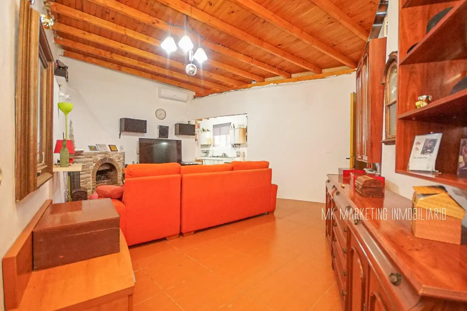 Sala d'estar de Finca rústica en venda en Valsequillo de Gran Canaria amb Aire condicionat, Terrassa i Piscina