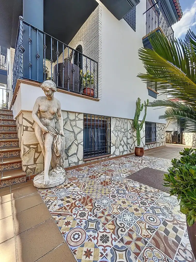 Terraza de Casa o chalet en venta en Vegas del Genil con Aire acondicionado, Jardín privado y Terraza