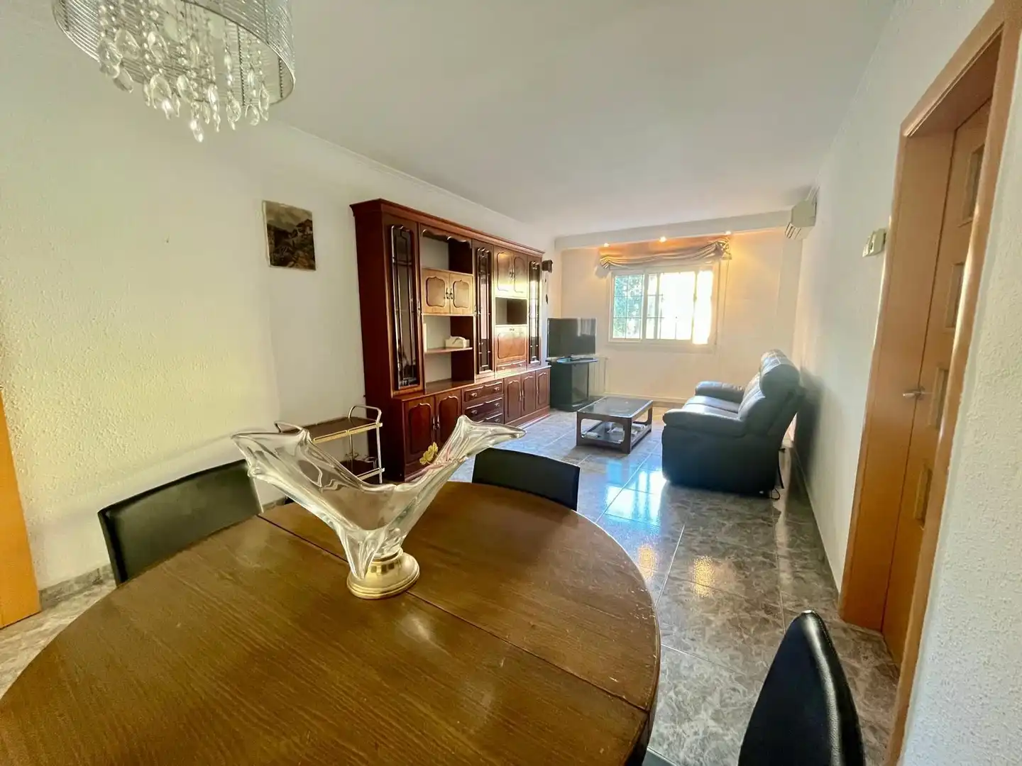 Sala de estar de Piso en venta en Badalona con Aire acondicionado y Calefacción
