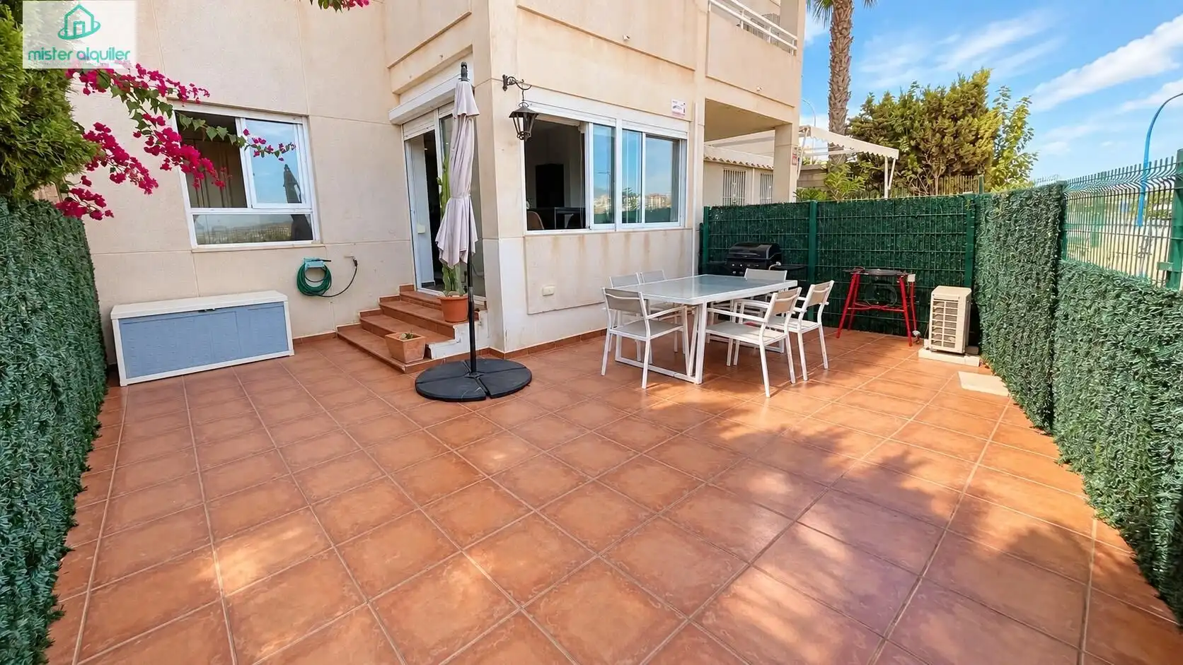 Terrassa de Apartament de lloguer en Playa Muchavista