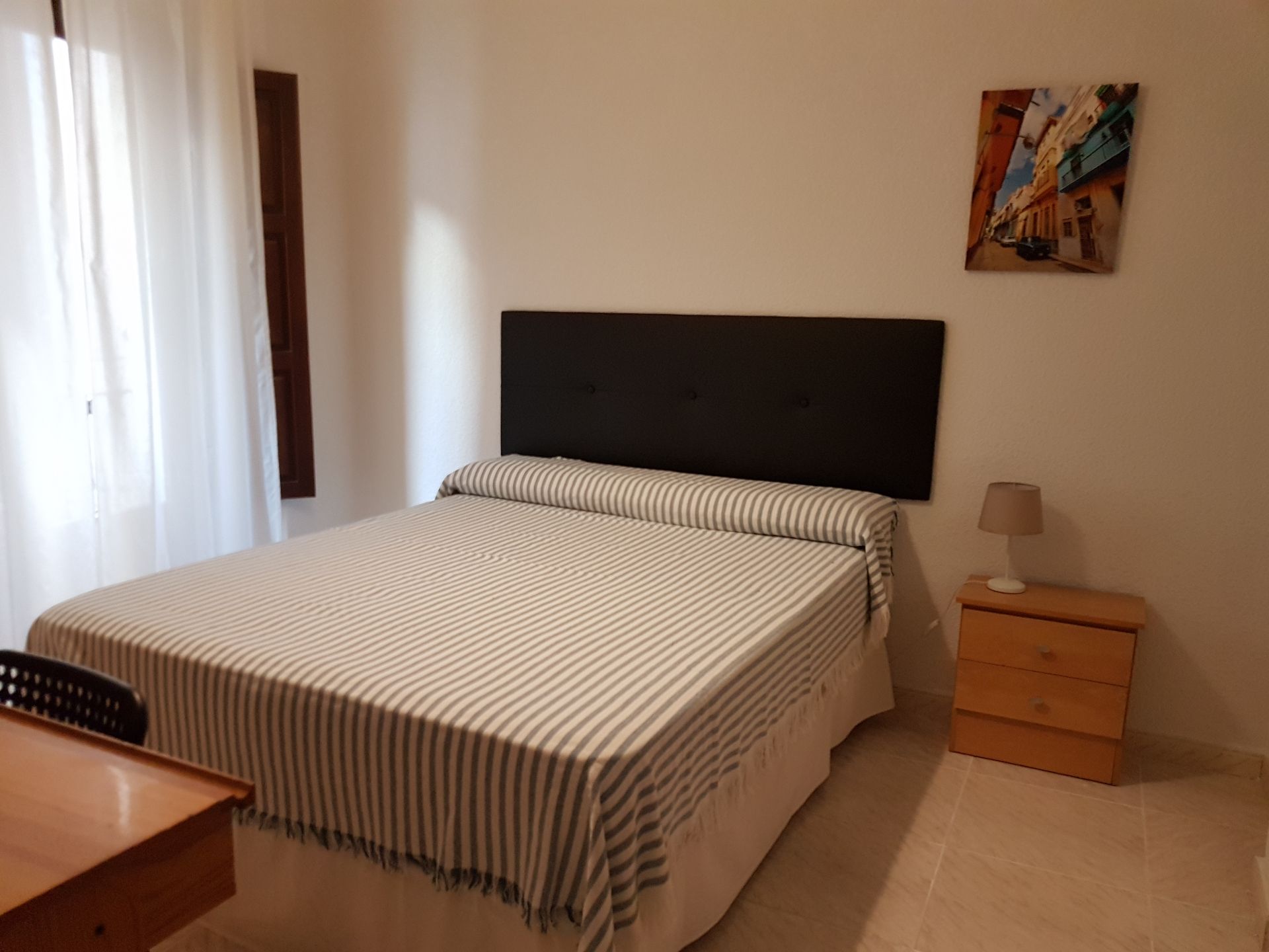 Bedroom of Flat to rent in  Granada Capital  with Furnished, Washing machine and Microwave