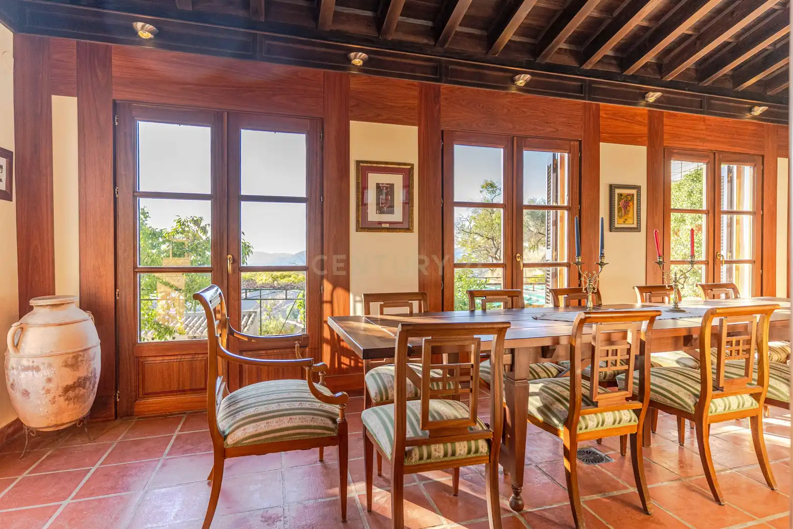 Comedor de Casa o chalet en venta en Nívar con Jardín privado, Trastero y Piscina