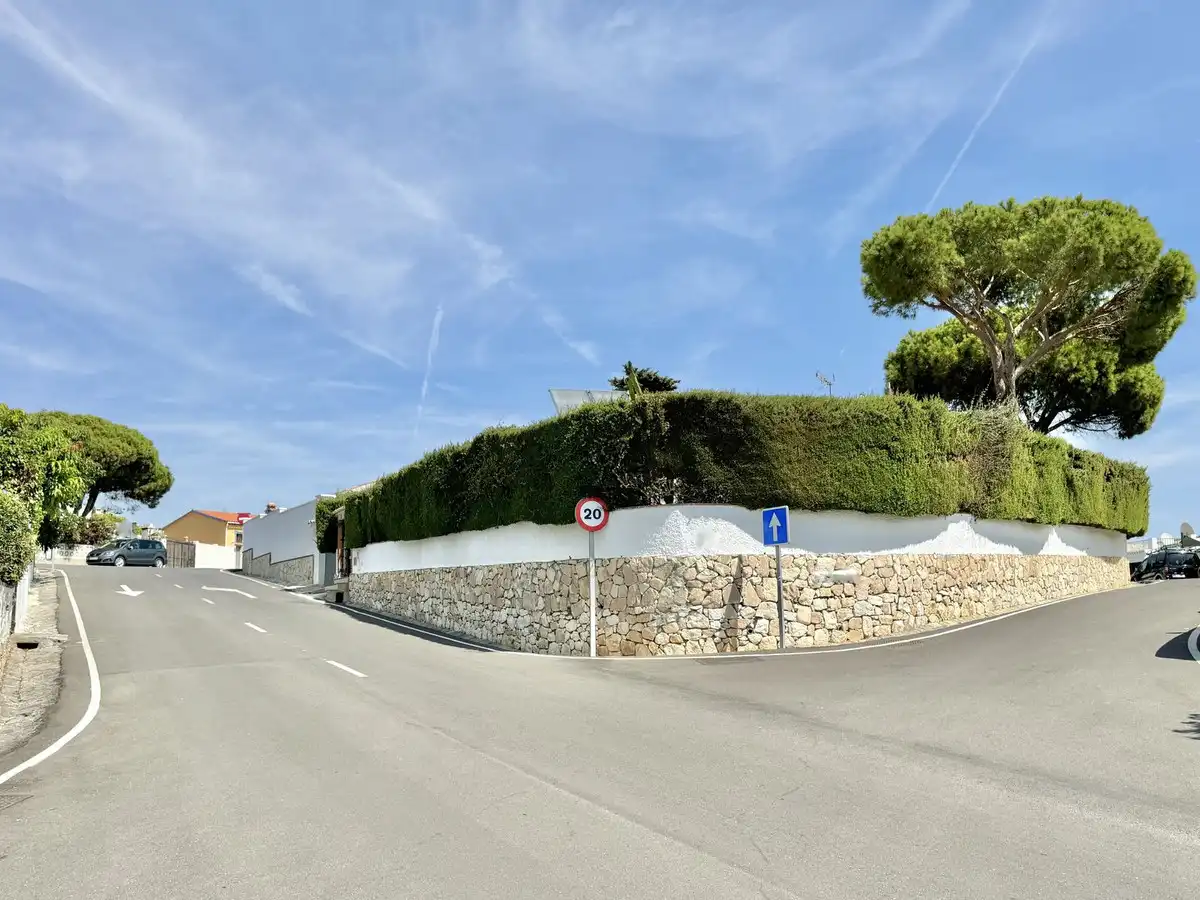Vista exterior de Casa o xalet en venda en Mijas amb Aire condicionat, Terrassa i Piscina