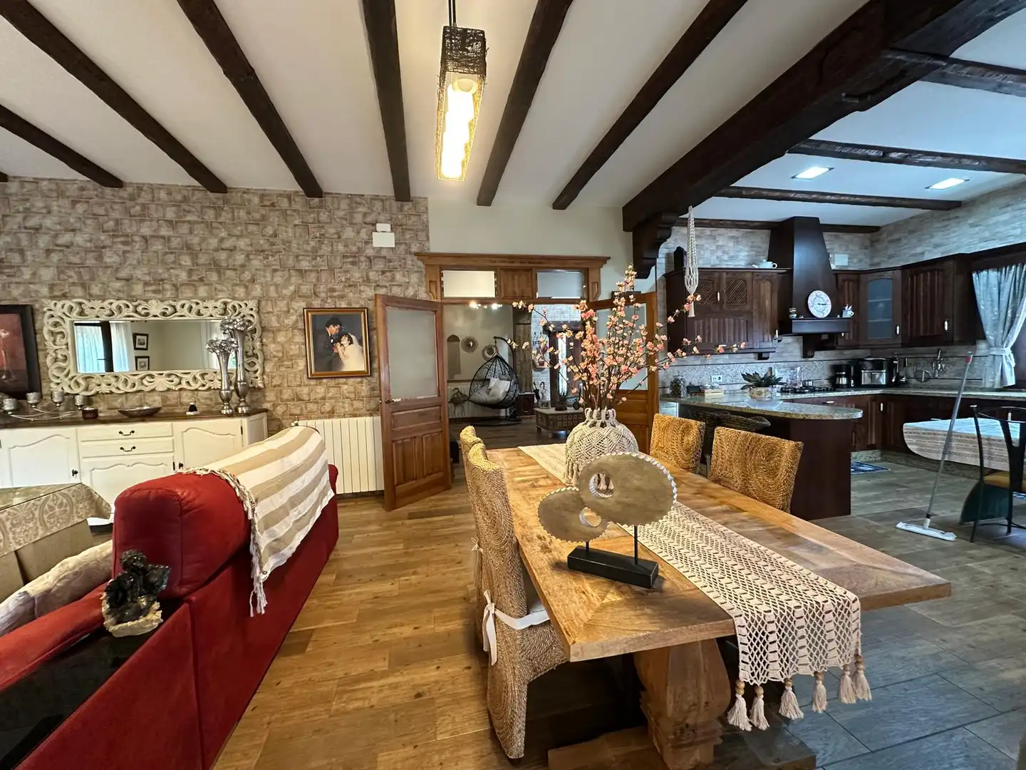 Comedor de Finca rústica en venta en Alange con Aire acondicionado, Calefacción y Terraza