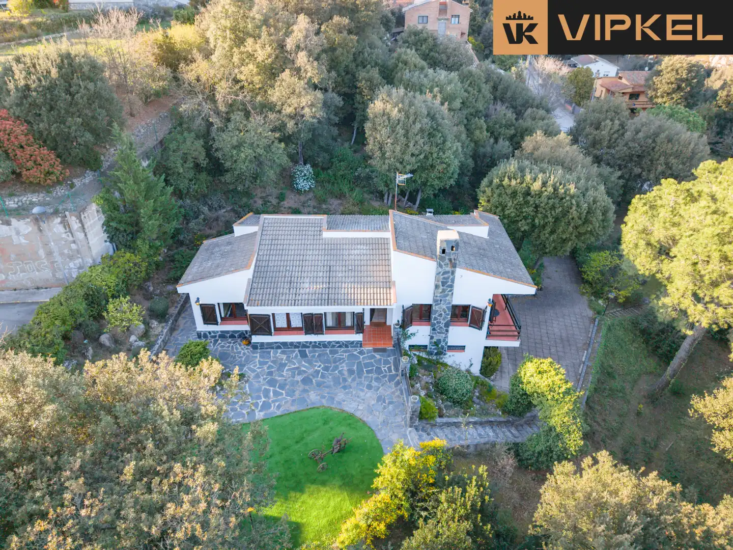 Vista exterior de Casa o chalet en venta en Sant Pere de Vilamajor con Calefacción, Jardín privado y Terraza