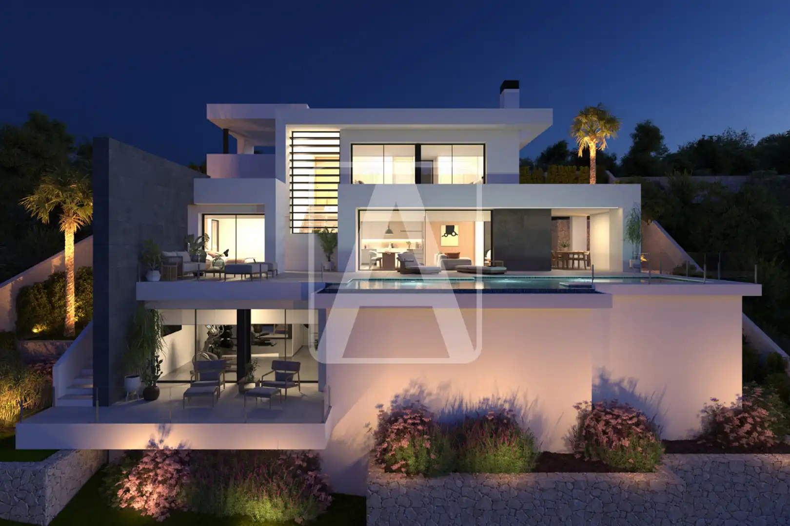 Chalet con piscina en venta en Cumbre del Sol, imagen 3