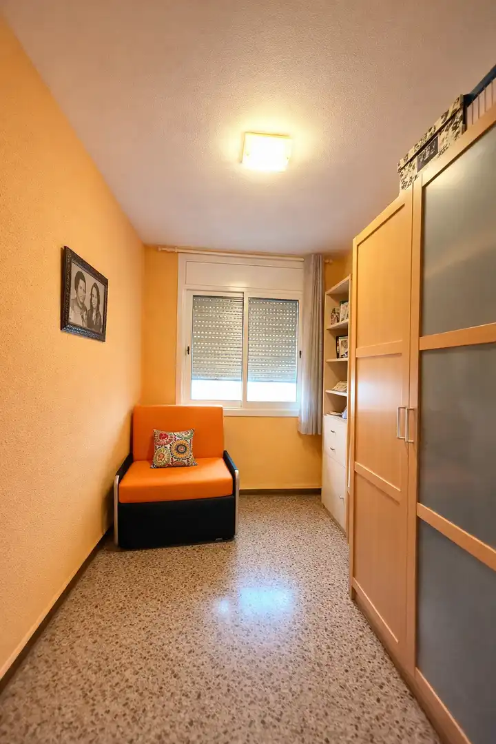 Bedroom of Flat for sale in Mollet del Vallès  with Heating, Furnished and Oven