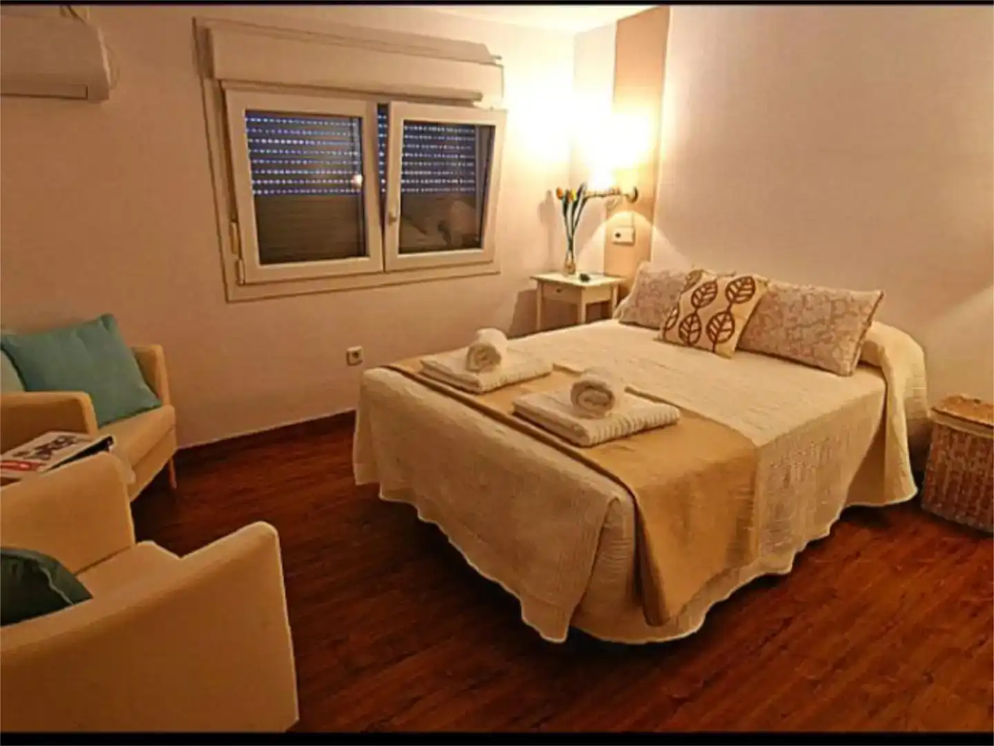 Bedroom of Lofts for rent in Conil de la Frontera  with Air Conditioner, Parquet flooring and Furnished