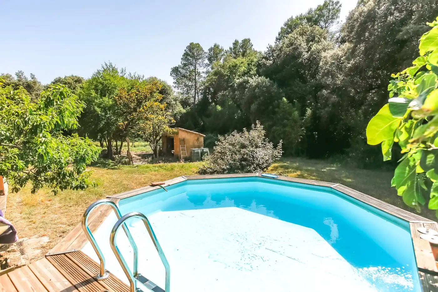 Swimming pool of Country homes for sale in Sant Martí Vell