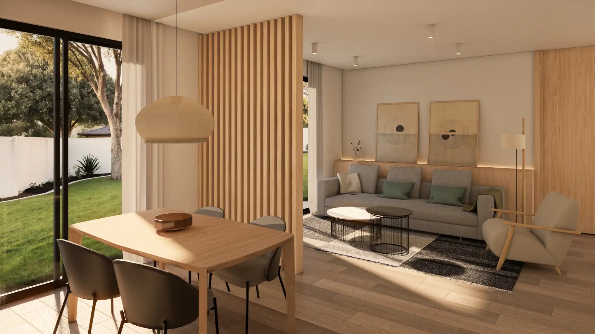 Sala de estar de Casa o chalet en venta en Els Pallaresos con Aire acondicionado, Calefacción y Jardín privado