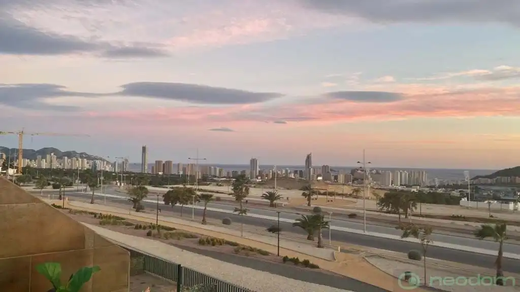 Vista exterior de Dúplex en venta en Finestrat con Aire acondicionado, Calefacción y Terraza