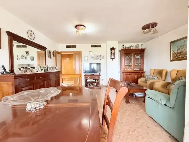 Wohnzimmer von Wohnung zum Verkauf in Castellón de la Plana / Castelló de la Plana mit Klimaanlage, Heizung und Abstellraum