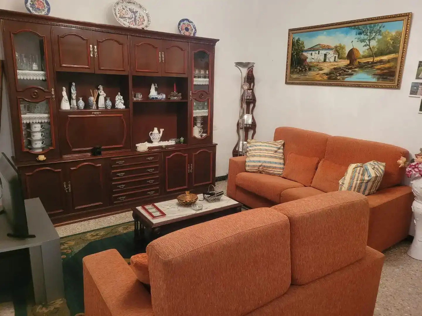 Sala de estar de Casa o chalet en venta en Sarreaus con Jardín privado, Amueblado y Balcón
