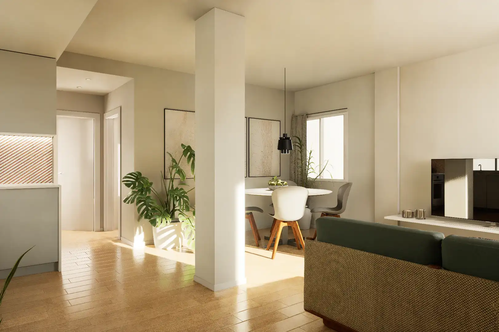 Sala de estar de Piso en venta en Málaga Capital
