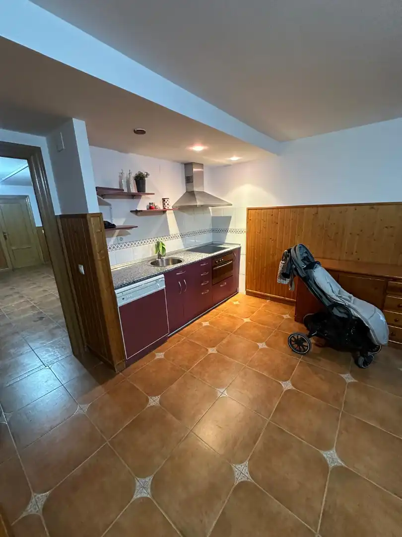Cocina de Casa adosada en venta en Nájera con Calefacción, Jardín privado y Parquet