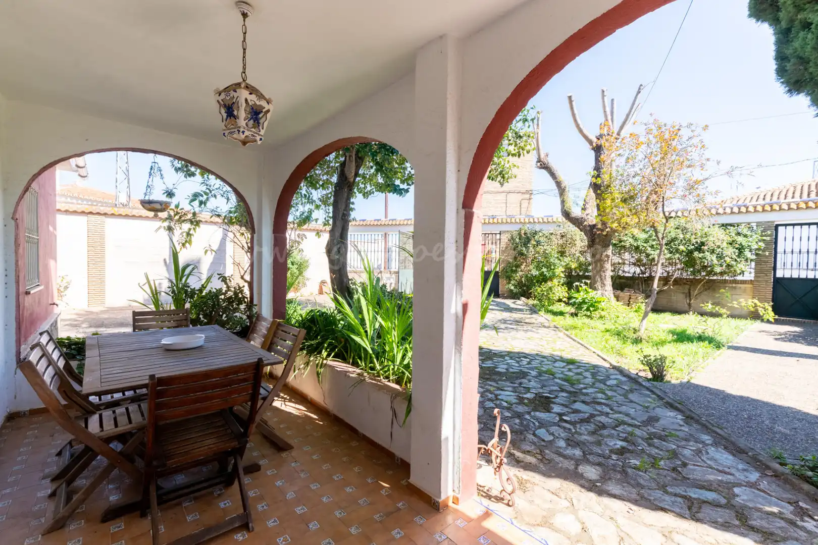Jardín de Casa o chalet en venta en Villanueva del Ariscal con Aire acondicionado, Calefacción y Jardín privado