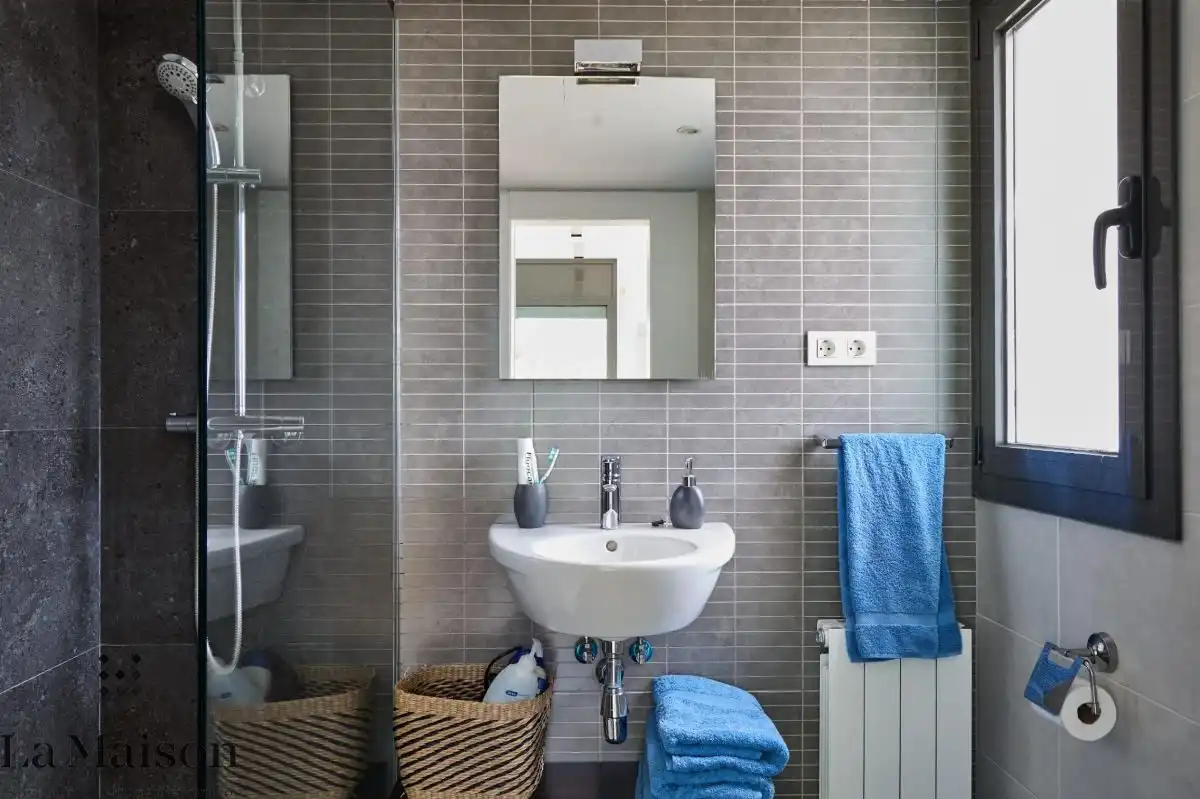 Baño de Casa o chalet en venta en Sant Andreu de Llavaneres con Aire acondicionado, Calefacción y Jardín privado
