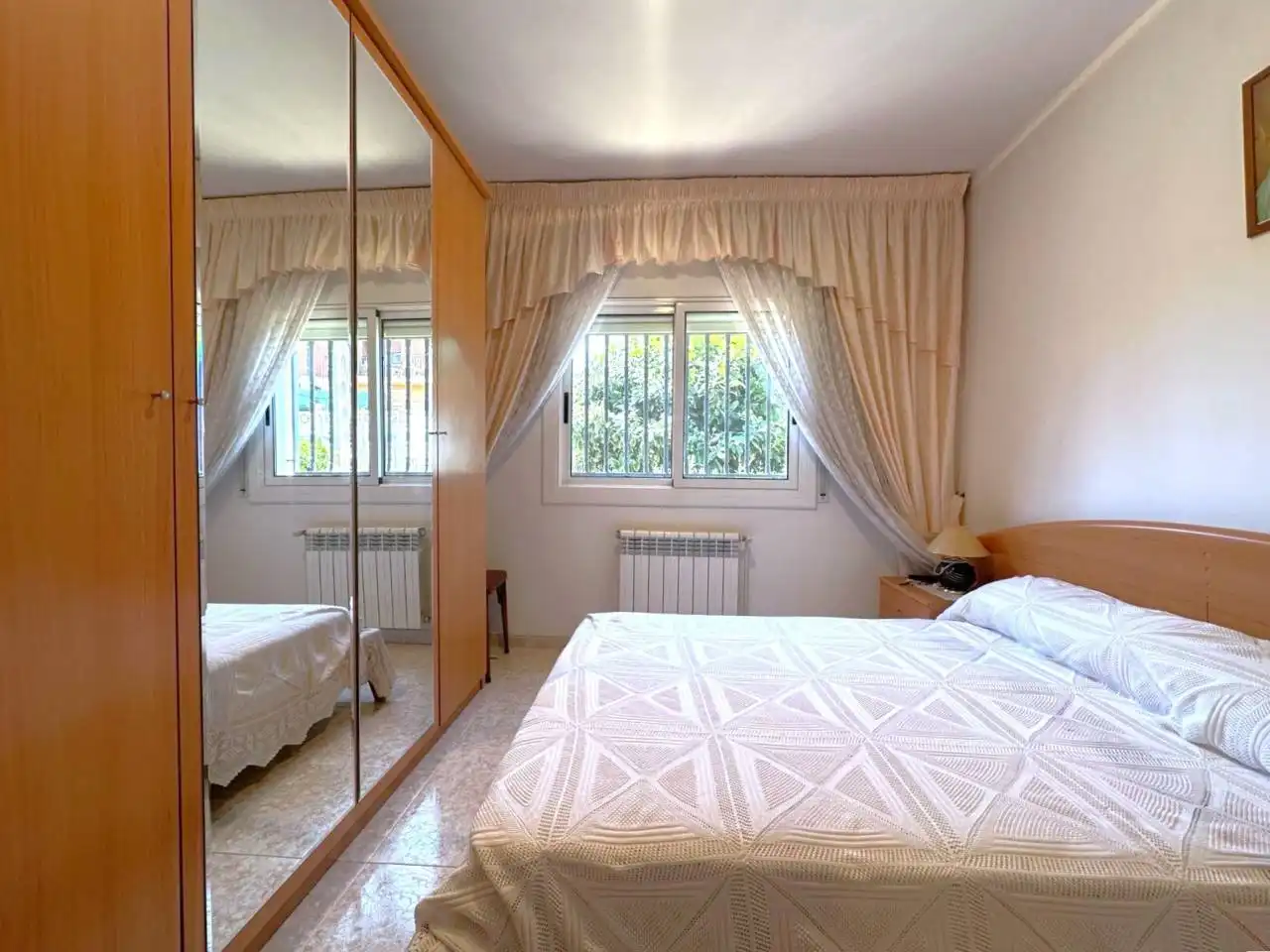 Schlafzimmer von Haus oder Chalet zum Verkauf in Lliçà d'Amunt mit Heizung und Privatgarten