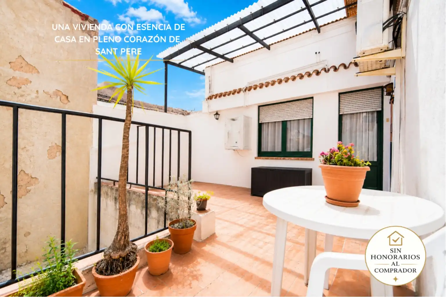 Terraza de Casa o chalet en venta en Terrassa con Aire acondicionado, Calefacción y Terraza
