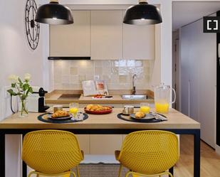 Kitchen of Flat to rent in  Madrid Capital  with Air Conditioner, Heating and Pets allowed