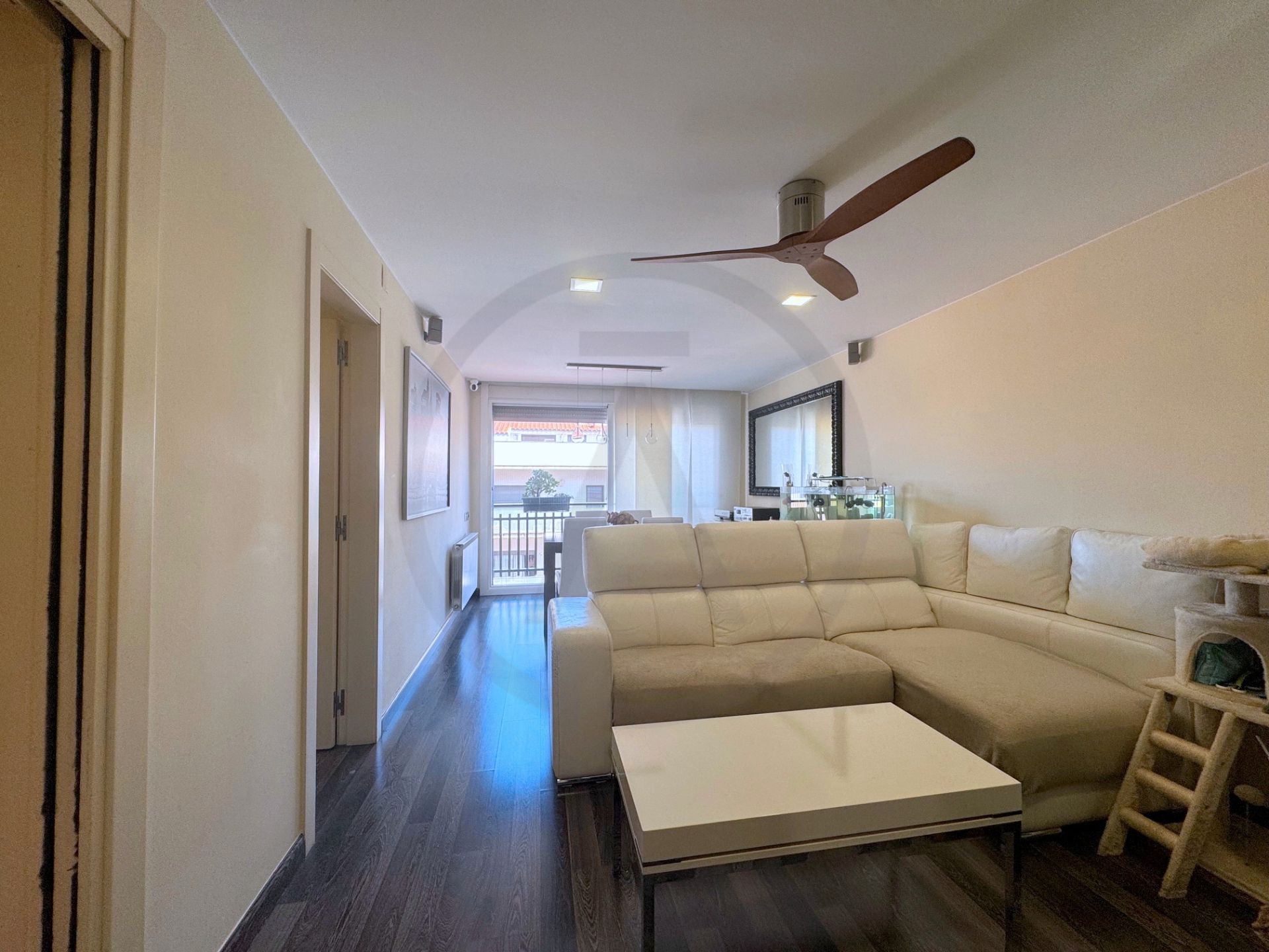 Living room of Flat for sale in Terrassa  with Heating and Parquet flooring